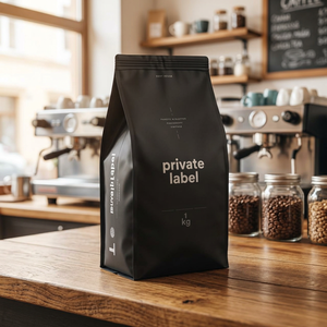 Café de Marca Privada |   Bolsa con Base Reforzada |   Envases de PET/AL/PE para Uso Industrial |   Su Logotipo, Nuestro Café - Product Image 2