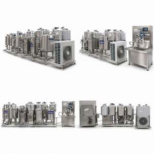 เครื่องผลิตมาร์การีนแบบถังพร้อมเครื่องกดชีสเชดดาร์สำหรับทำอุปกรณ์แปรรูปนม ชีส โมซซาเรลล่า และเครื่องทำให้ชีสยืดตัว - Product Image 6