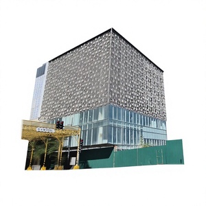 Panneau mural en aluminium moderne anodisé anti-corrosion pour revêtement extérieur de bâtiment, taille personnalisable - Product Image 1
