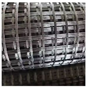 من المصنع مباشرة PET <span class=keywords><strong>Geogrid</strong></span> ، قوة شد عالية ، لتدعيم الطرق وتثبيت المنحدرات - Product Image 2