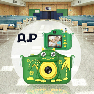 Câmera de Vídeo Educacional Infantil Full HD CMOS com Filtro, Mini Filmadora de Plástico para Crianças, Brinquedo com Cartão MicroSD, Presente - Product Image 2