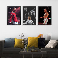 Fußballstar-Poster: Dekorative Kunst für Wohnzimmer, Bars, Lotteriegeschäfte, Schlafzimmer und Internetcafés