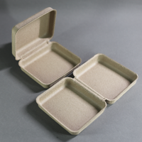 Boîte à savon en pulpe moulée biodégradable écologique personnalisée, plateau d'emballage en papier recyclé pour cosmétiques faits à la main