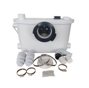 Bomba <span class=keywords><strong>de</strong></span> agua <span class=keywords><strong>de</strong></span> alta presión Sanisplit, macerador, bomba <span class=keywords><strong>de</strong></span> inodoro, aguas residuales con cortador, - Product Image 4