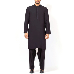 Shalwar Kameez sur mesure pour homme, 100% coton, vêtements pour homme, manches longues, shalwar kameez cousu - Product Image 2