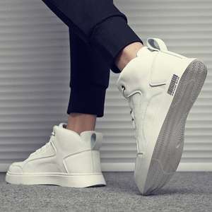 Zapatillas Deportivas de Moda para Hombre, Estilo Juvenil, Resistentes al Desgaste, Antideslizantes, Combinan con Todo, Aumentan la Estatura, Casuales, para Skateboarding - Product Image 4