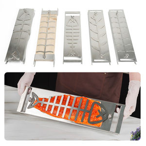 ที่หนีบปลาสแตนเลสพร้อมฐานไม้-ที่วางบาร์บีคิวปลา<span class=keywords><strong>แซลมอน</strong></span>และไม้กระดาน<span class=keywords><strong>ไม้</strong></span>เนื้อแข็ง-ที่วางโลหะ304 - Product Image 2