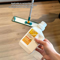 Nettoyant pour sols liquide à base d'acides écologiques Manrubens Mken, parfum citron, 50%-80% d'ingrédients actifs, dissout la saleté, sans rinçage