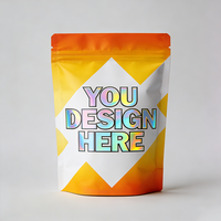 Sachet Doypack Personnalisé Imprimé avec Fermeture Ziplock, Design Holographique, Anti-humidité et Anti-odeur, Qualité Alimentaire, Personnalisable
