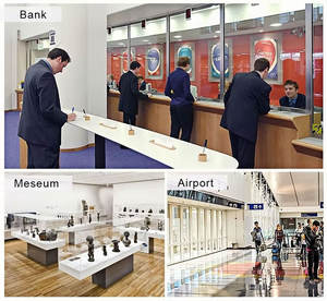 زجاج سيارة مضاد للرصاص ثلاثي الطبقات زجاج أمان للجدار الزجاجي في الحمام وغرفة المعيشة زجاج مضاد للرصاص - Product Image 3