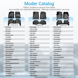 Kqd - Juego Completo de Alfombrillas Impermeables de TPE para Auto, Delanteras y Traseras, para Toyota Innova 2017 en Adelante - Product Image 5