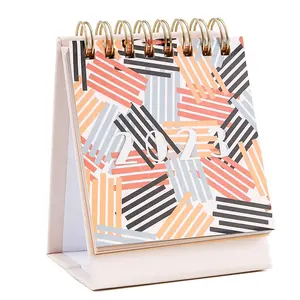 Vente chaude 2024 Mini calendrier anglais bobine de bureau planificateur personnalisé cadeau de Promotion - Product Image 1