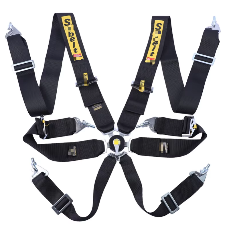 Racing Car Seat Belt 6 Points
