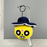 Nouveau produit : Porte-clés pendentif Spike, jouet en peluche super doux avec rembourrage en coton PP pour machines à griffes