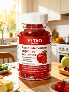 OEM /ODM Organic Apple Cider Vinegar Gummies, Sugar-Free ACV Gummy for Energy & Digestion, Non-GMO, Gluten-Free - Product Image 2