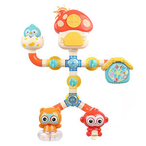 Mili Schattig Huisdier Bad Buis Douche Speelgoed Voor Baby 'S Kinderen Badkamer Stoompijp Water Draai Spel Baby Bad Speelgoed - Product Image 2