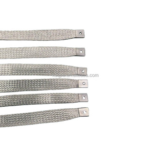 线束 镀锡铜编织网管 铜箔 导电金属线束 电缆端子屏蔽 - Product Image 1