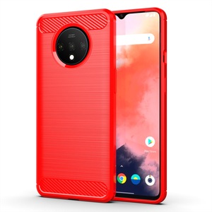 Pour <span class=keywords><strong>coque</strong></span> de téléphone <span class=keywords><strong>OnePlus</strong></span> <span class=keywords><strong>7T</strong></span> - Housse de protection <span class=keywords><strong>OnePlus</strong></span> 8T - <span class=keywords><strong>Coque</strong></span> souple en silicone anti-chute en TPU brossé 1+9RT - Product Image 5