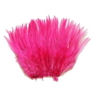 DIY Teint Noir Blanc Vente en Gros Personnalisé Naturel Longue Queue de Bite Poulet Plume Coq Selle Hackle Plumes Pour Artisanat Chapeaux - Product Image 6