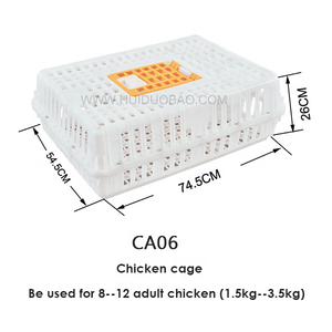 Scatole di trasporto per pollo, gabbia per pollo in plastica economica in vendita casse di plastica agricole - Product Image 2