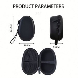 Custom <b>Mini</b> EVA <b>Speaker</b> Case Zipper Closure Portable Storage Bag for Small Outdoor Audio Classic Style Wireless <b>Speakers</b> Travel - Product Image 6