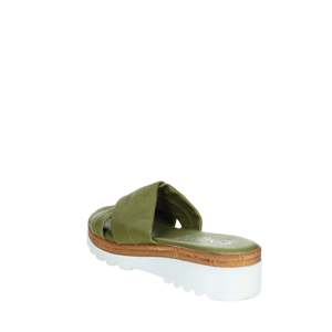 Sandalias Planas Cinzia Soft Donna Ciabatta Bassa Verdone para Mujer, Talla 38 - Product Image 1