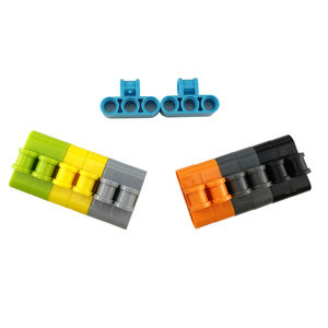 No.63869 trục và pin nối vuông góc Ba nhựa DIY phụ kiện đồ chơi gạch khối xây dựng - Product Image 5