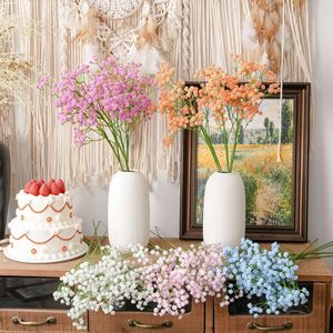 Fleurs artificielles CallaFloral Gypsophile à tige unique en plastique pour décoration de mariage et d'intérieur, 108 têtes - Product Image 1