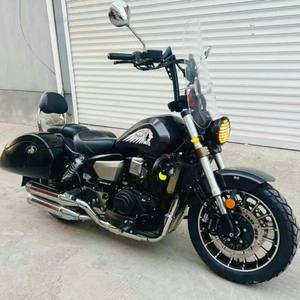 Motocicleta Scooter Retro de Combustible Benda BD300-16 Cruise Prince Qianjiang Shangjin Jila 300 Gris Piedra, Puede Registrarse, Hecha en China - Product Image 3