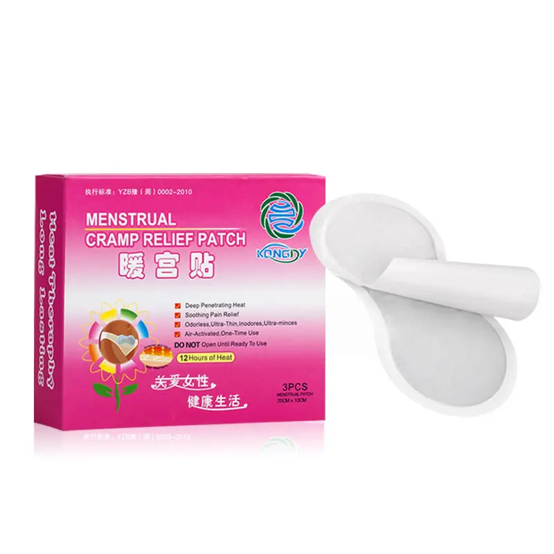 China supply OEM /ODM Disposable Air Activated Warm heat patch period menstrual cramp relief patch