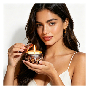 Embalaje de Lujo para Velas Poéticas: Edición de Exhibición para Programas de Selección de Mezclas de Fragancias en Recipientes de Marfil Premium para Venta Minorista - Product Image 2