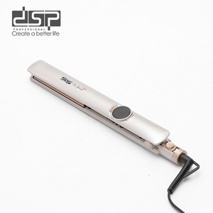 เครื่องหนีบผมไฟฟ้า Dsp แบบแผ่นคู่ ใช้ได้ทั้งหนีบตรงและม้วนผม ร้อนเร็ว สำหรับใช้ในร้านเสริมสวยและที่บ้าน - Product Image 3