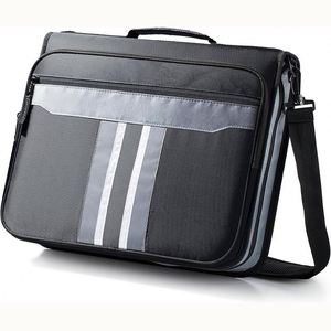 Free Sample BSCI <b>Large</b> Capacity Waterproof 3 Ring 3 Inch Zipper Binder D-Ring <b>Zip</b> up Binder <b>Bag</b> with Shoulder Strap - Product Image 1