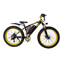 Fabricant chinois, nouveau design, vélo de montagne électrique de haute qualité de 26 pouces avec cadre en acier, batterie au lithium, moteur à moyeu arrière