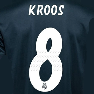 Camiseta de Fútbol Super A Retro de Visitante del Real Madrid 2018 2019 con Estampado en Caliente de Ronaldo, <span class=keywords><strong>Benzema</strong></span>, Sergio Ramos, Bale - Product Image 6