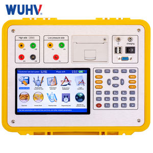 UHV-332 Electric <span class=keywords><strong>Impedance</strong></span> <span class=keywords><strong>Transformer</strong></span> Turns Ratio Vector Group <span class=keywords><strong>Tester</strong></span> 3 Phase Turns Ratio Meter - Product Image 6