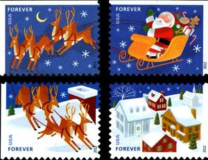 Nhãn dán Giáng sinh phổ biến nhất ở 2025, nhãn thời gian nghỉ lễ quan trọng, để đáp ứng nhu cầu mua hàng theo mùa ở nước ngoài - Product Image 2