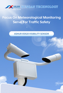 Karayolu hava duyarlı optik görünürlük sensörü sistemi sis yağmur toz pus algılama yağmur sensörü hava - Product Image 3