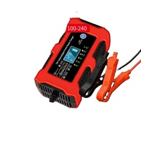Chargeur de batterie intelligent automatique 12V 10A à réparation intégrale avec protection multiple