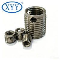 Nitronic60 307/308 Three Hole Self Tapping Insert for Textile Machinery Parts Friction Reducing Smooth Self Tapping Insert