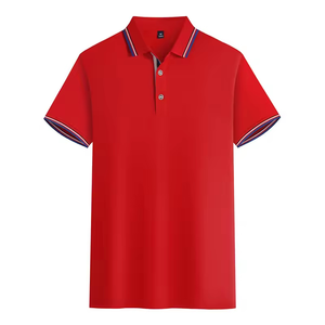 Camiseta Polo Personalizada con Logotipo para Hombre, Informal, Deportiva, <span class=keywords><strong>de</strong></span> Algodón, para Golf, <span class=keywords><strong>de</strong></span> Secado Rápido, Manga Corta, Diseño Sólido, Tela <span class=keywords><strong>de</strong></span> Lona - Product Image 3