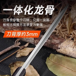 Multi Purpose Knife Stainless Steel 16cm Blade Sharp Outdoor Camping Kitchen Use - Product Image 4