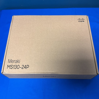Nuevo PLC, Nuevo Switch Ethernet PoE Meraki MS130-24P-HW de 24 Puertos, Sin Reclamar, Controlador de Programación PLC