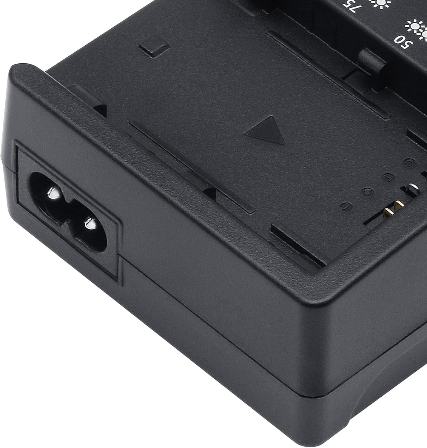 Camulti Fast LC-E6E LC-E6 - Caricabatterie per batterie Canon LP-E6NH/LP-E6N /LP-E6