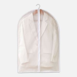Housses à vêtements personnalisées avec logo, en PEVA, pour la protection des vêtements et le rangement dans le placard, housses de protection en plastique pour vêtements de créateur - Product Image 5