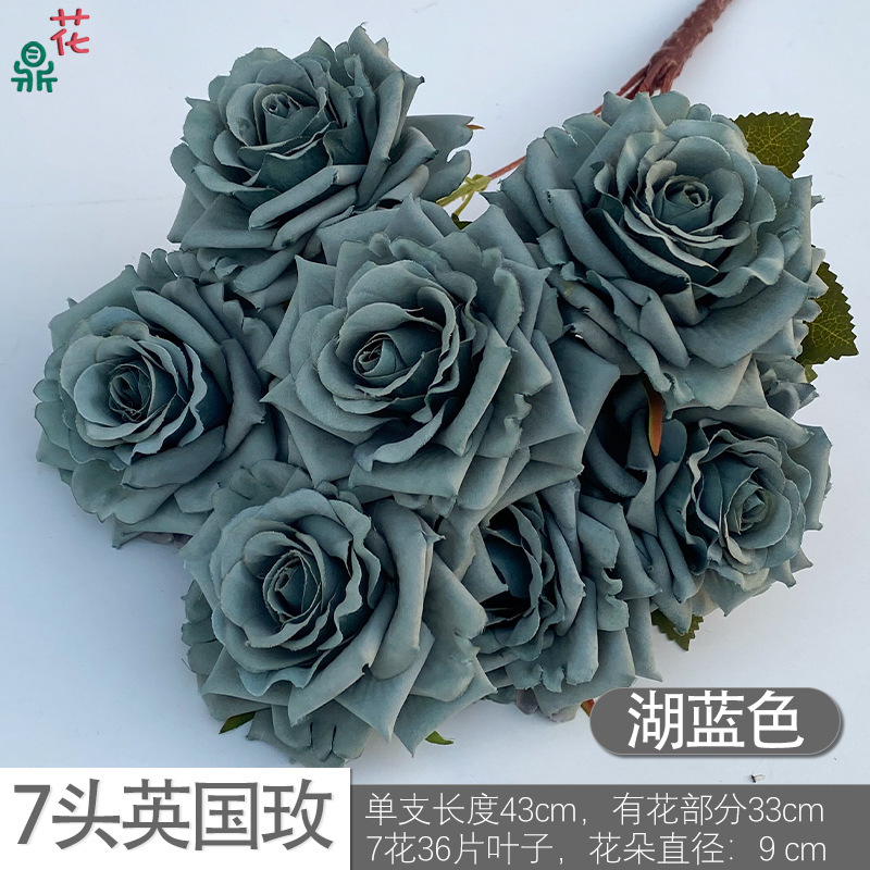 7 Rose britannique DG Lake Blue