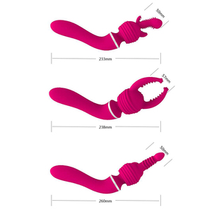 GF MAKER SN-VS015 Cây Đũa Mát-xa Cổ Điển Có Thể Sạc Lại Máy Rung Đồ Chơi Tình Dục Ma Thuật AV Họa Tiết Vibarational 10 Cho Nữ - Product Image 1