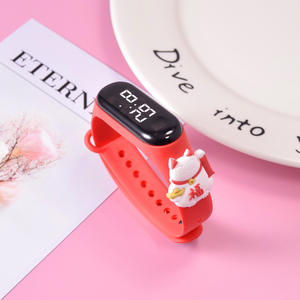 Nouvelle montre électronique numérique LED pour poupée, en plastique, étanche, écran tactile, cadeau créatif - Product Image 6