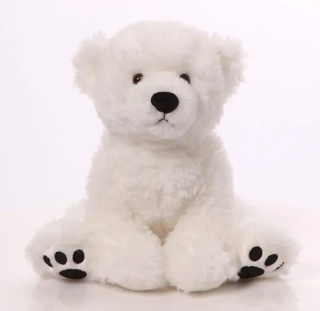 Oso Polar suave de peluche juguetes de peluche Oso Blanco muñeca suave Juguetes