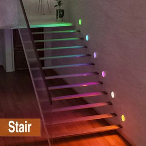 USB sạc <span class=keywords><strong>Led</strong></span> <span class=keywords><strong>Puck</strong></span> ánh sáng với charging16 màu sắc thay đổi đèn tủ với từ xa không dây - Product Image 4